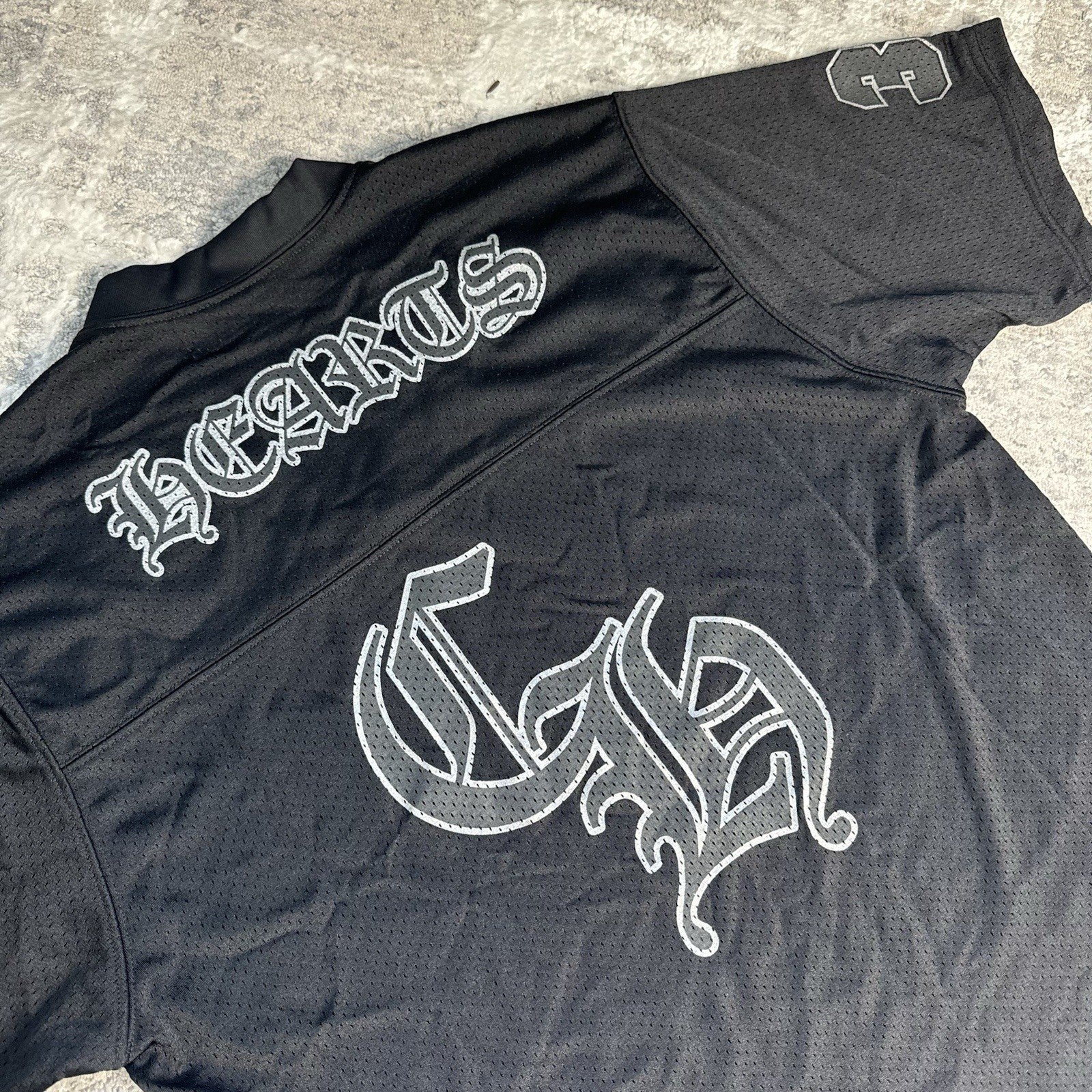 Chrome Hearts CH Mesh Short Sleeve Jersey 