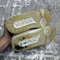 Louis Vuitton Trainer Low #54 Print White Sz- 9LV/10M
