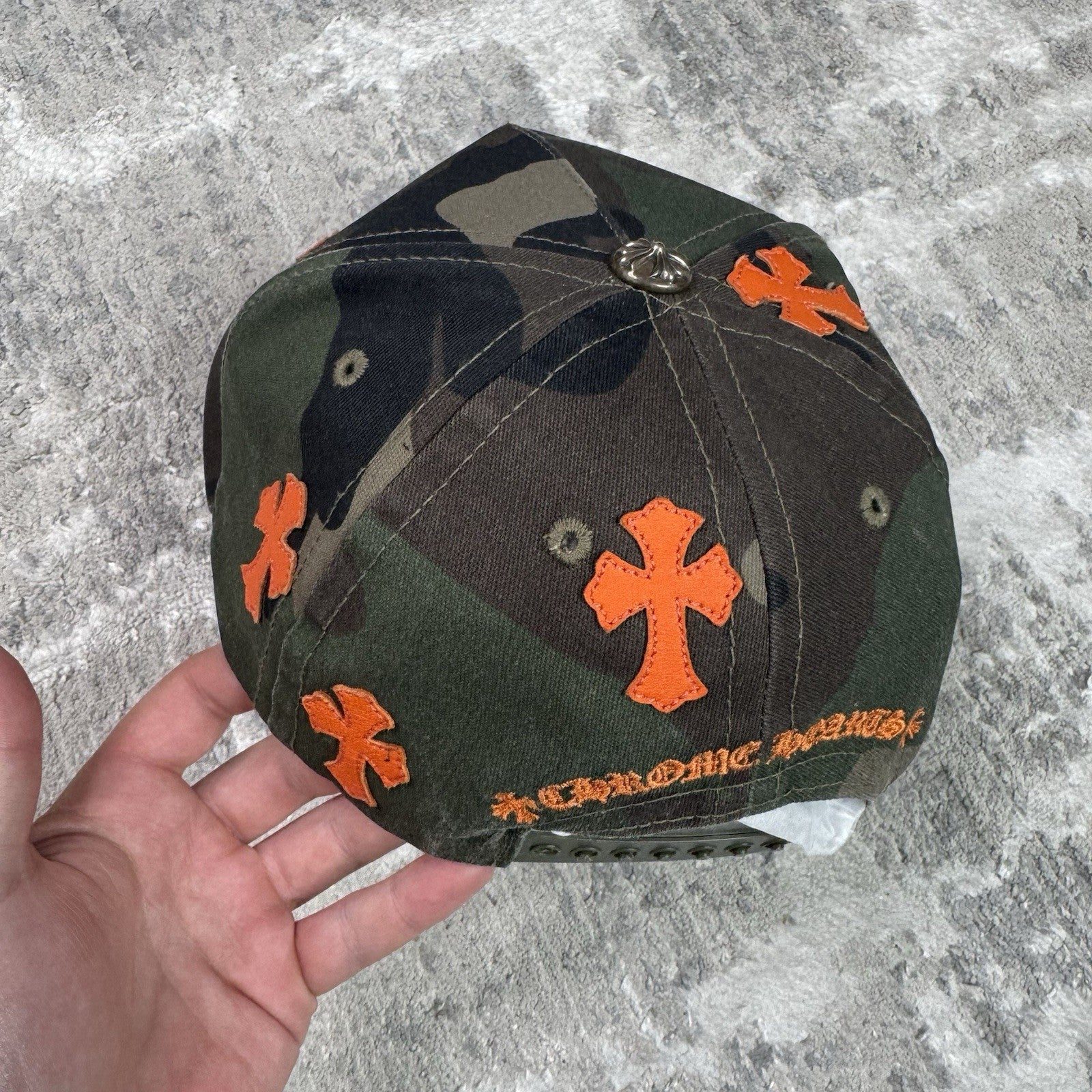 Chrome Hearts Cross Patch Baseball Hat