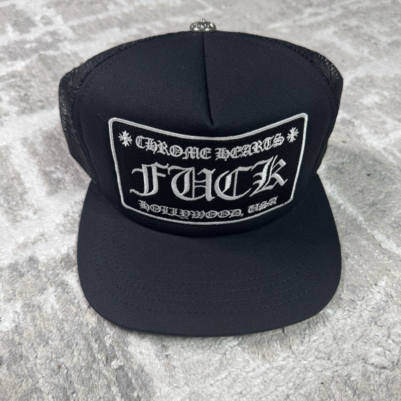 Chrome Hearts F*ck Hollywood Trucker Hat