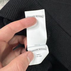 Chrome Hearts Cashmere Embroidered Sleeve Logo Pullover Hoodie 