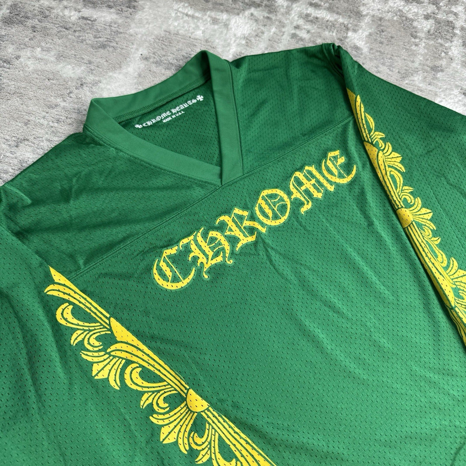 Chrome Hearts Mesh CH Long Sleeve Jersey 