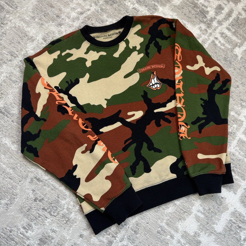 Chrome Hearts Matty Boy Caution Pullover Hoodie 