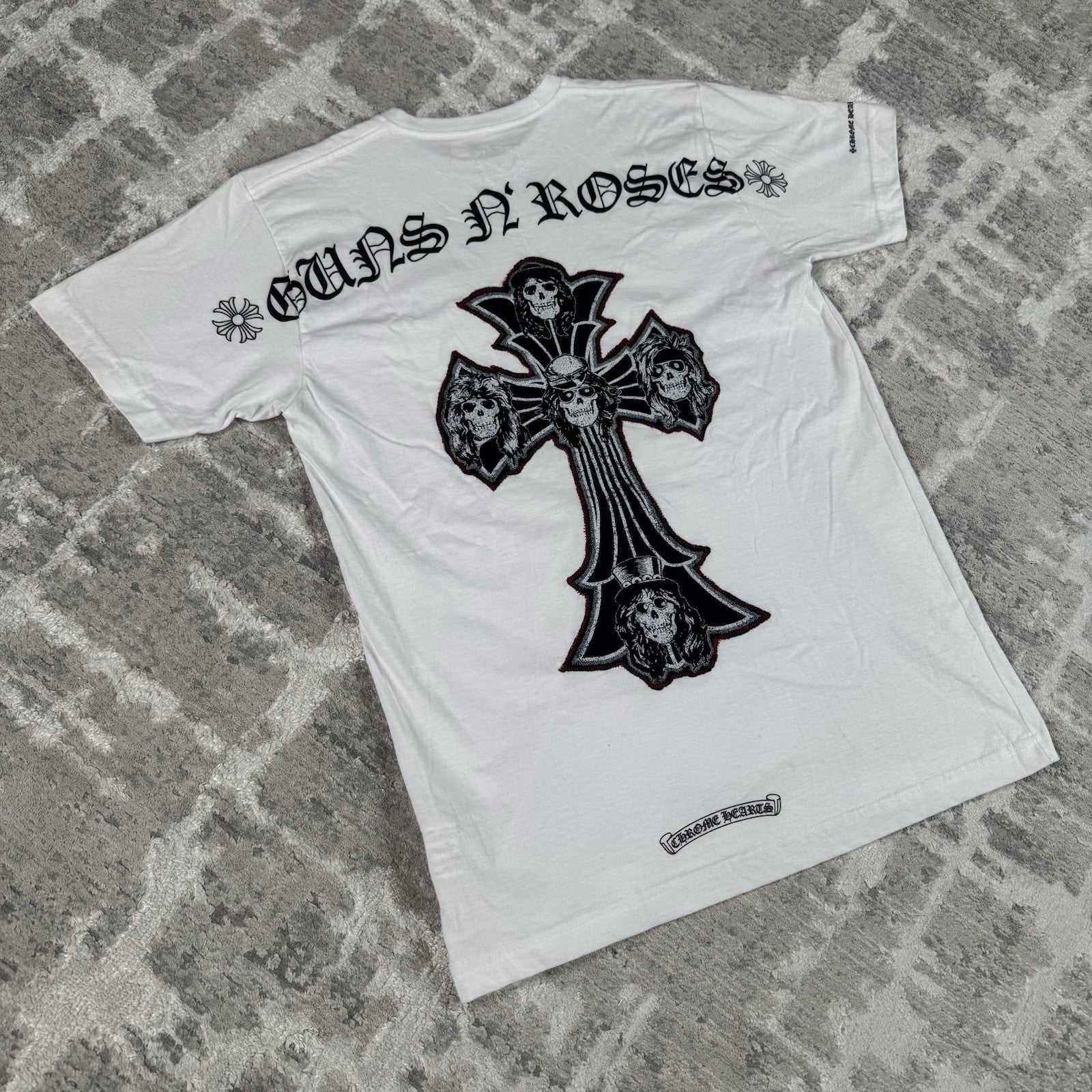 Chrome Hearts Guns N Roses Short Sleeve Tee Shirt 