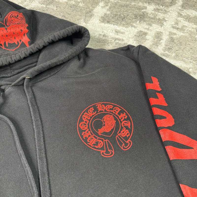 Chrome Hearts Deadly Doll Horseshoe Pullover Hoodie 