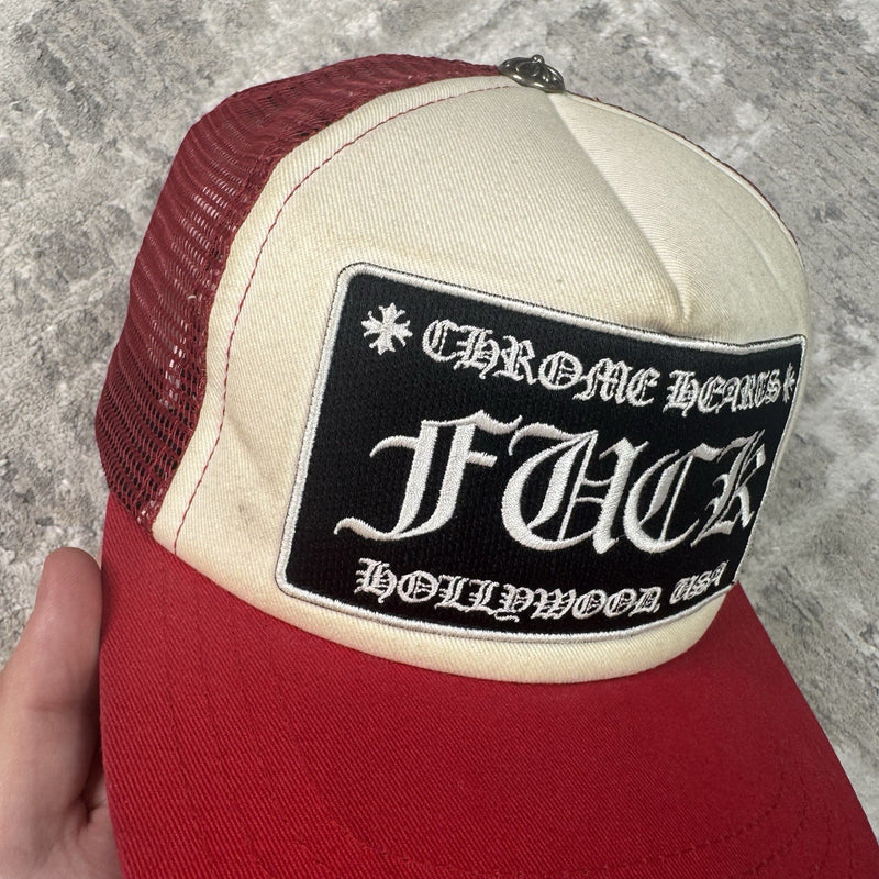 Chrome Hearts F*ck Hollywood Trucker Hat