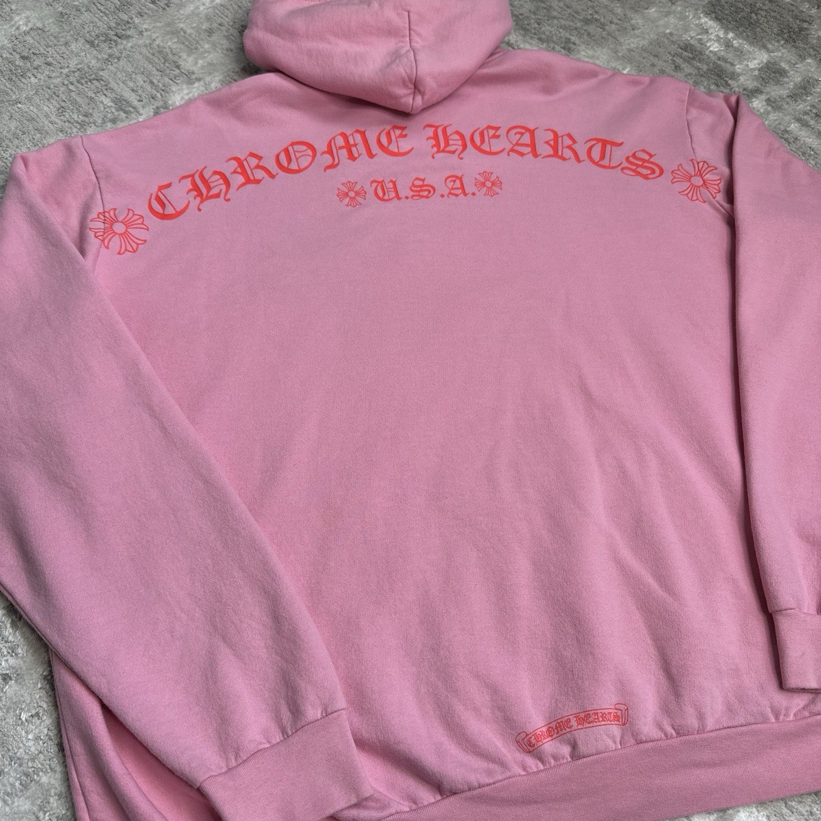Chrome Hearts T Bar Logo Pullover Hoodie 