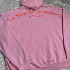 Chrome Hearts T Bar Logo Pullover Hoodie 