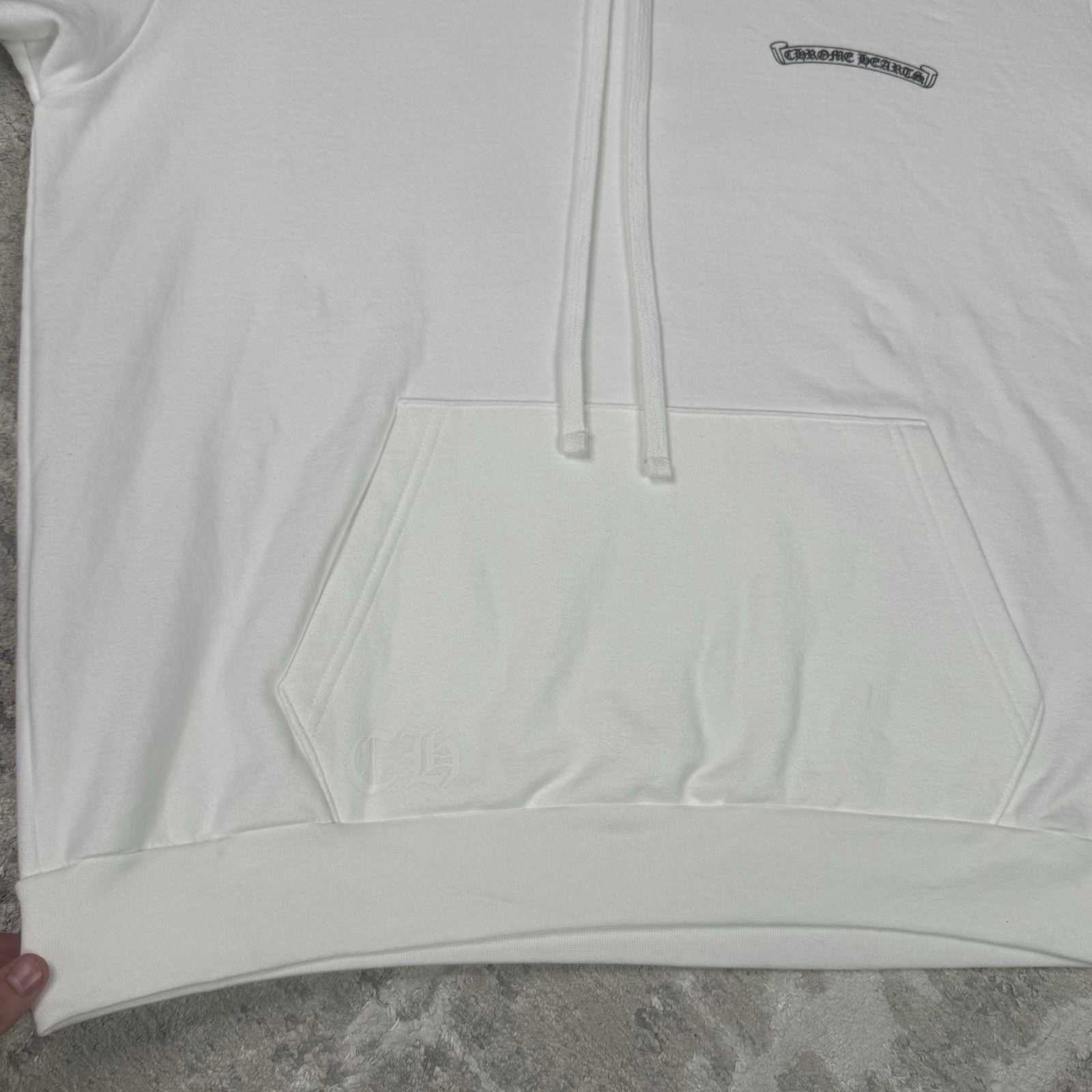 Chrome Hearts St Barth Exclusive Cross Pullover Hoodie 