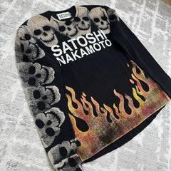 Satoshi Nakamoto Lost Boys Thermal Long Sleeve Shirt 