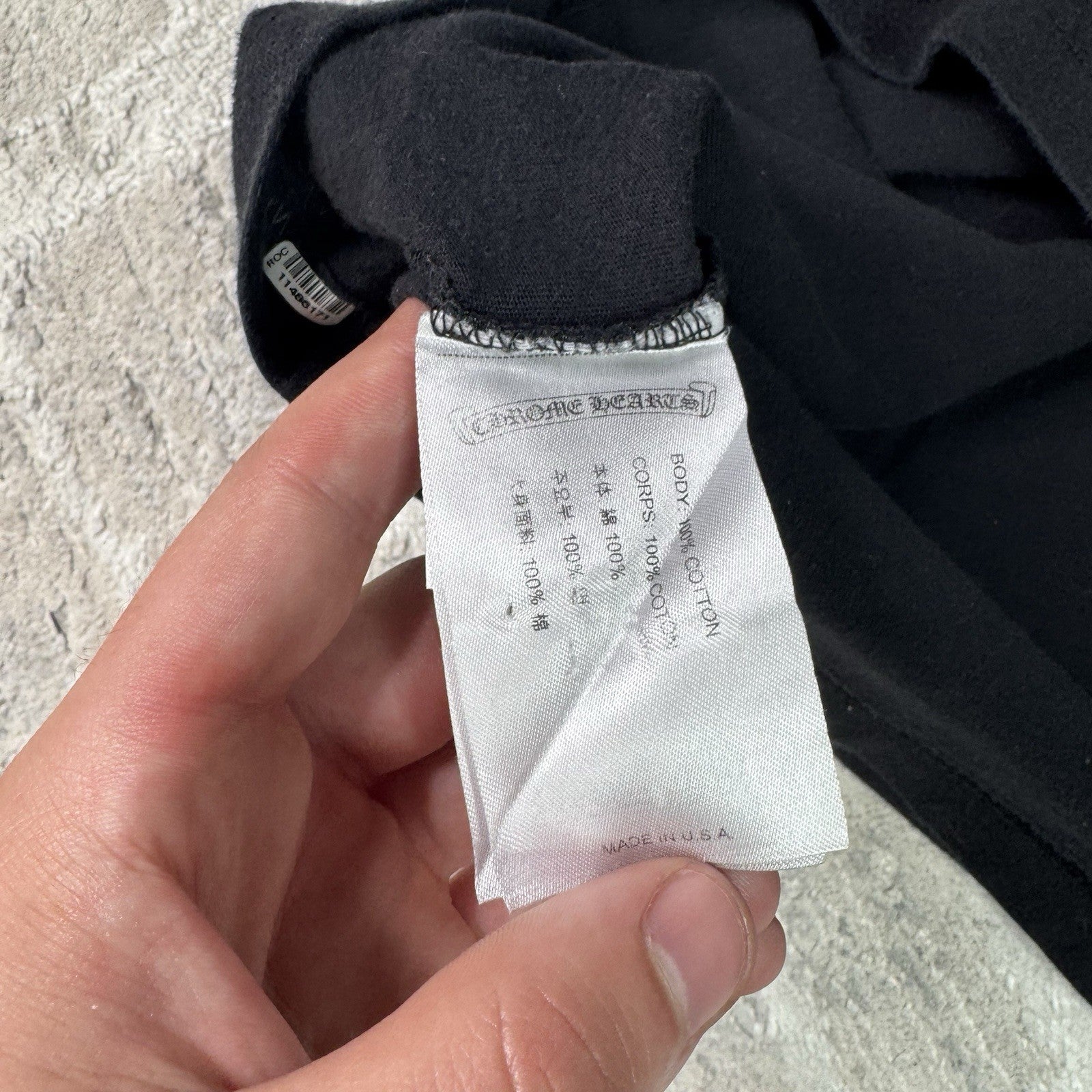 Chrome Hearts Cemetery Multi-color Cross Long Sleeve Shirt 