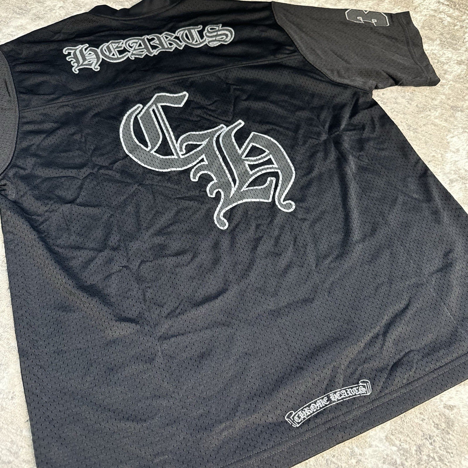 Chrome Hearts CH Mesh Short Sleeve Jersey 