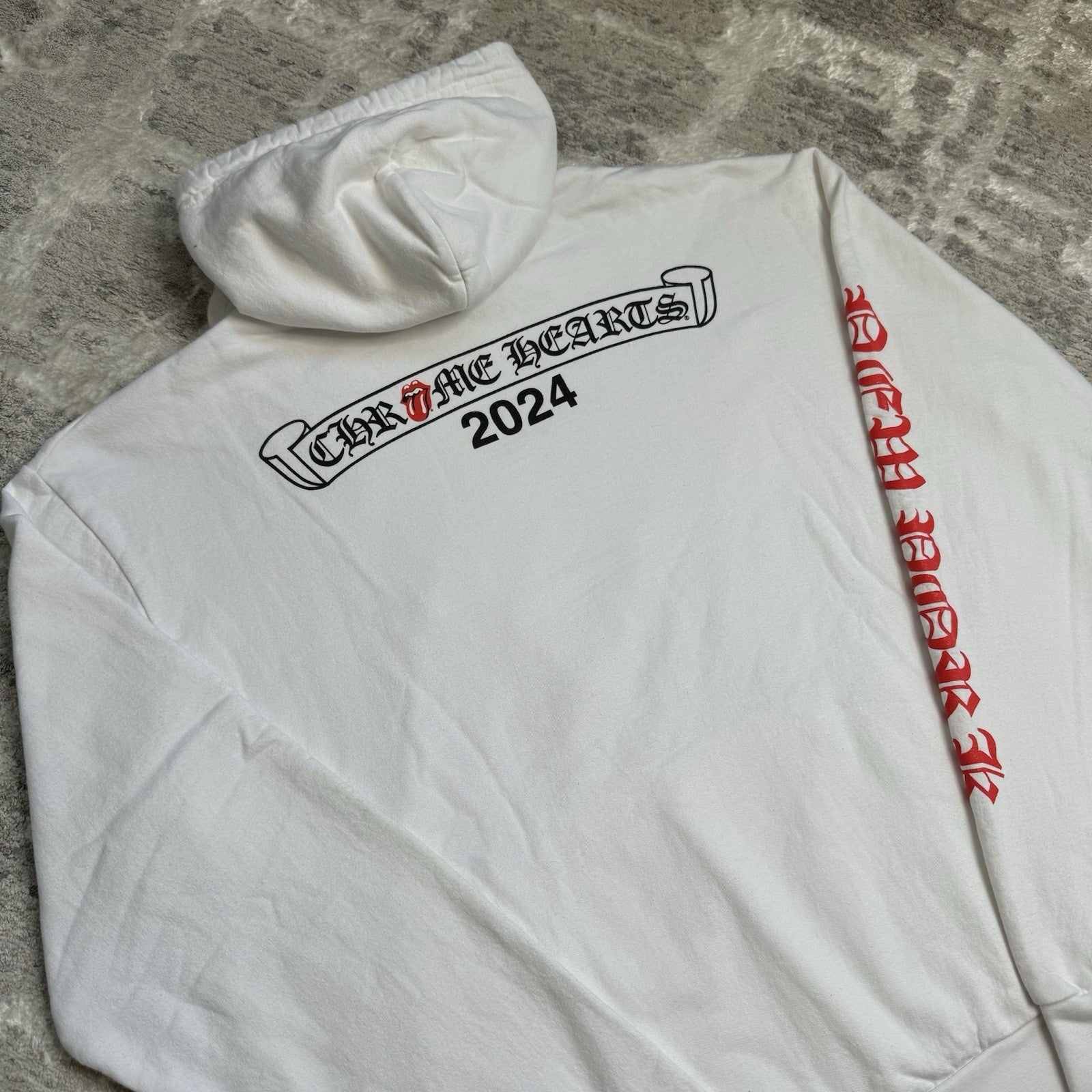 Chrome Hearts Rolling Stones NYC Exclusive Pullover Hoodie 