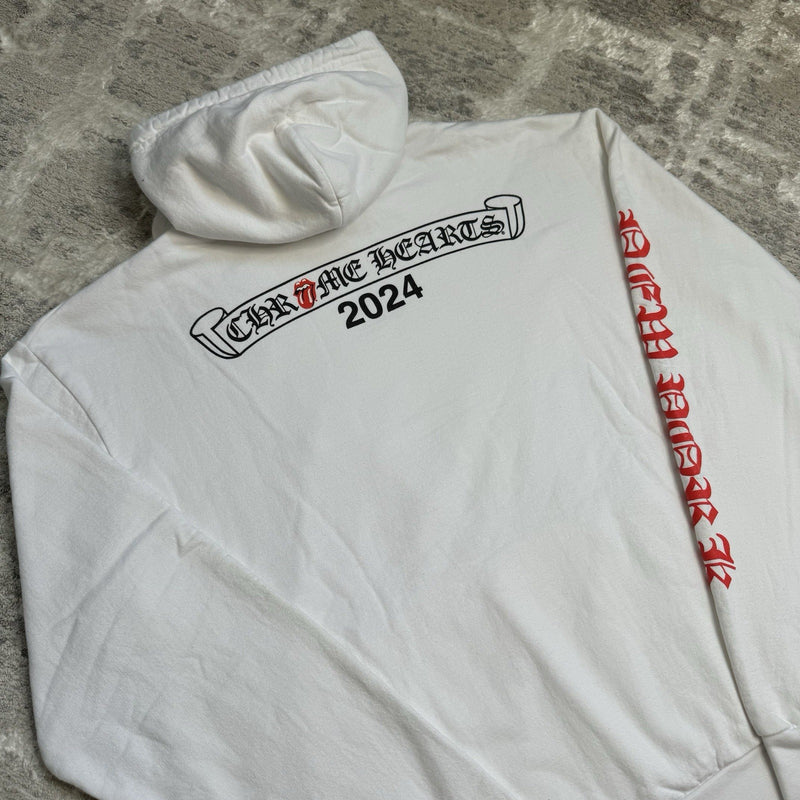 Chrome Hearts Rolling Stones NYC Exclusive Pullover Hoodie 
