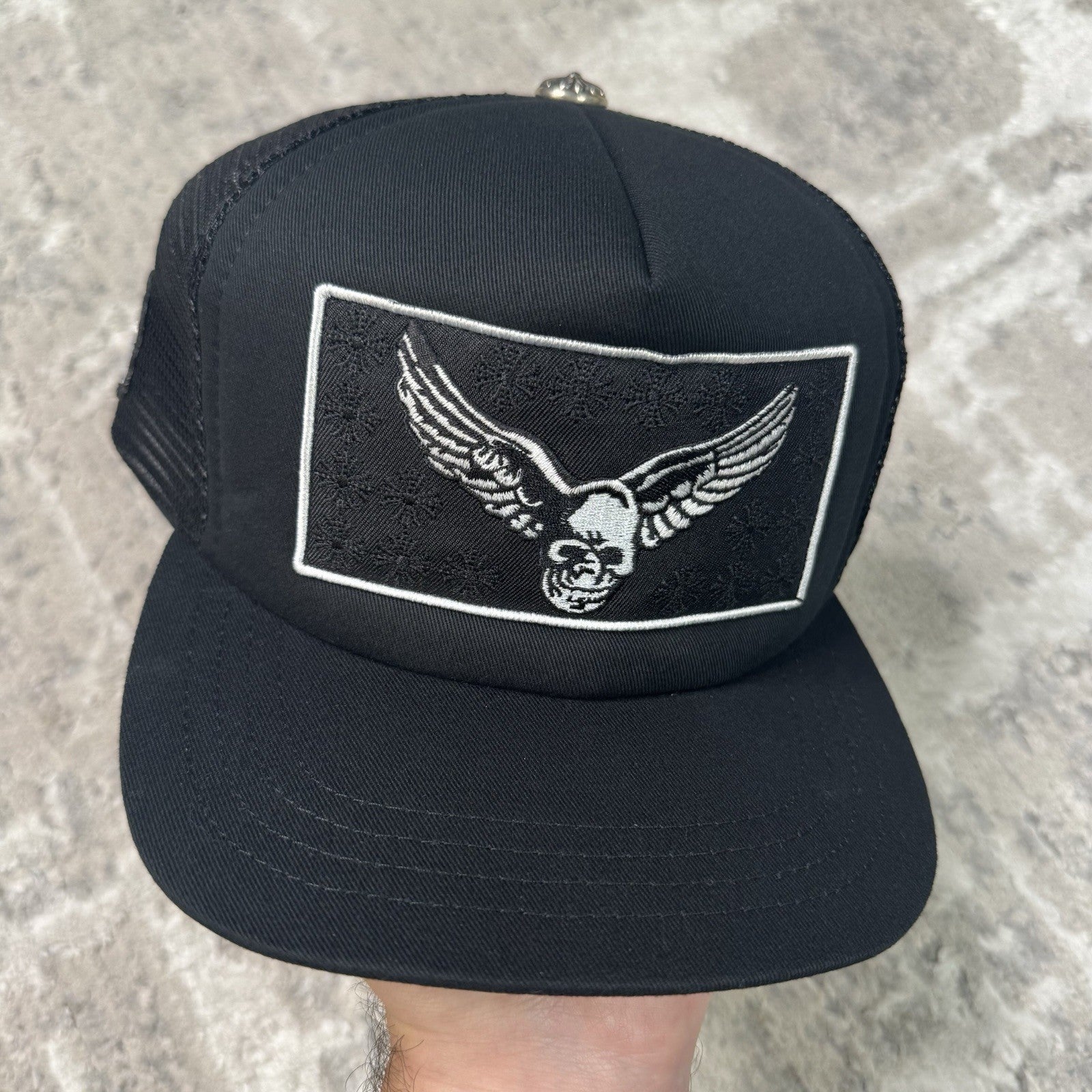 Chrome Hearts Young Blood Trucker Hat