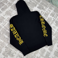 Chrome Hearts Cashmere Embroidered Sleeve Logo Pullover Hoodie 