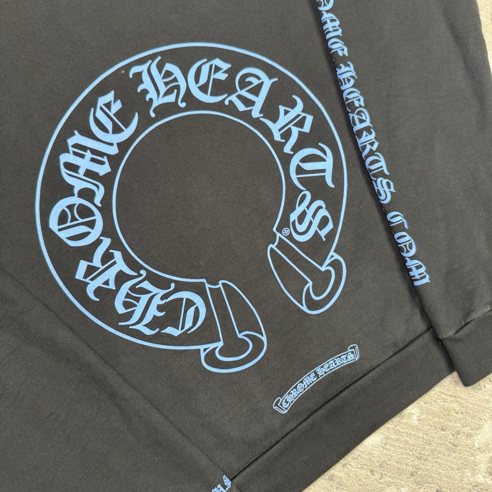 Chrome hearts online exclusive horseshoe pullover hoodie