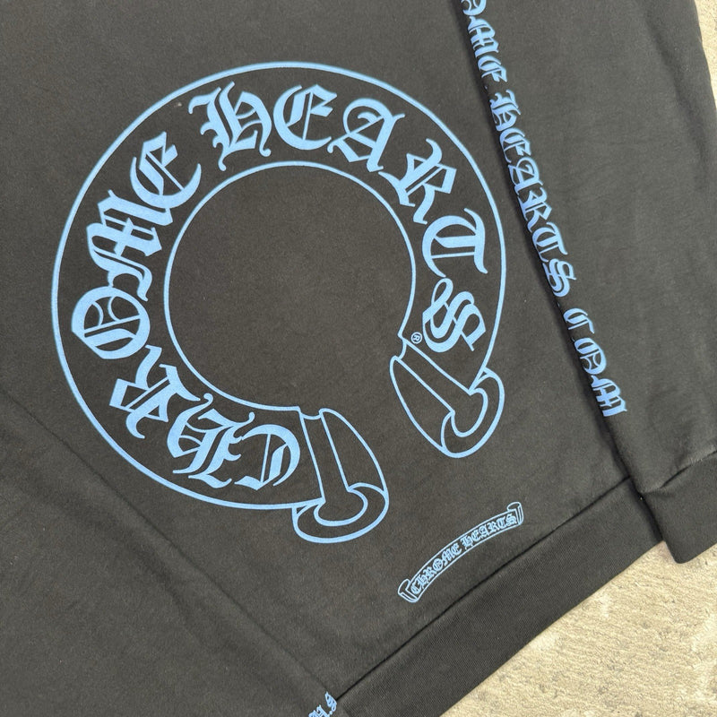 Chrome hearts online exclusive horseshoe pullover hoodie