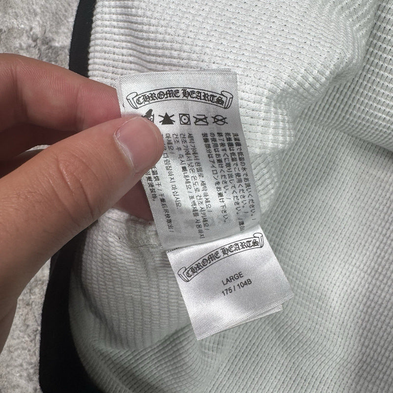 Chrome Hearts Matty Boy Thermal Zip Up Hoodie