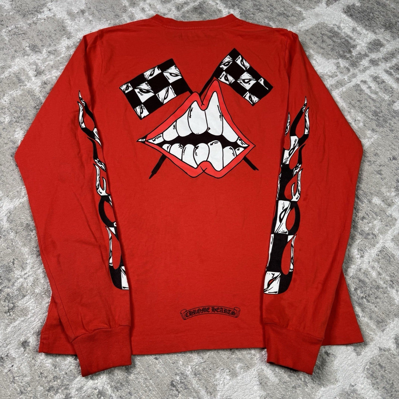 Chrome Hearts Matty Boy Chomper Long Sleeve Tee Shirt 