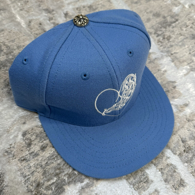 Chrome Hearts Heart Love You Fitted Hat Sz- 7 1/4