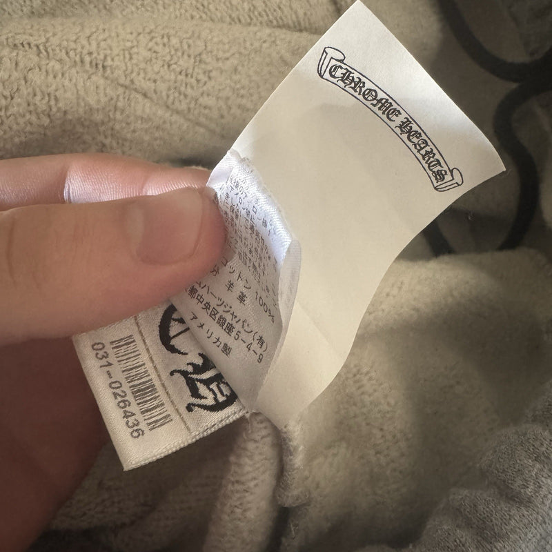 Chrome Hearts Paperjam Triple Cross Leather Sweatpants 