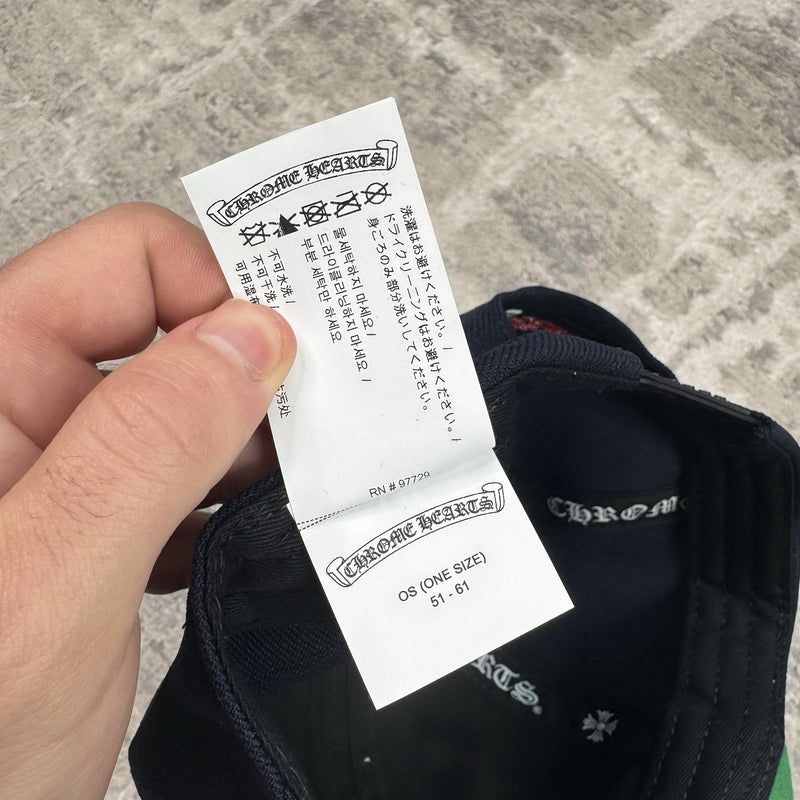 Chrome Hearts Baseball CH Hat ‘navy Red’ 