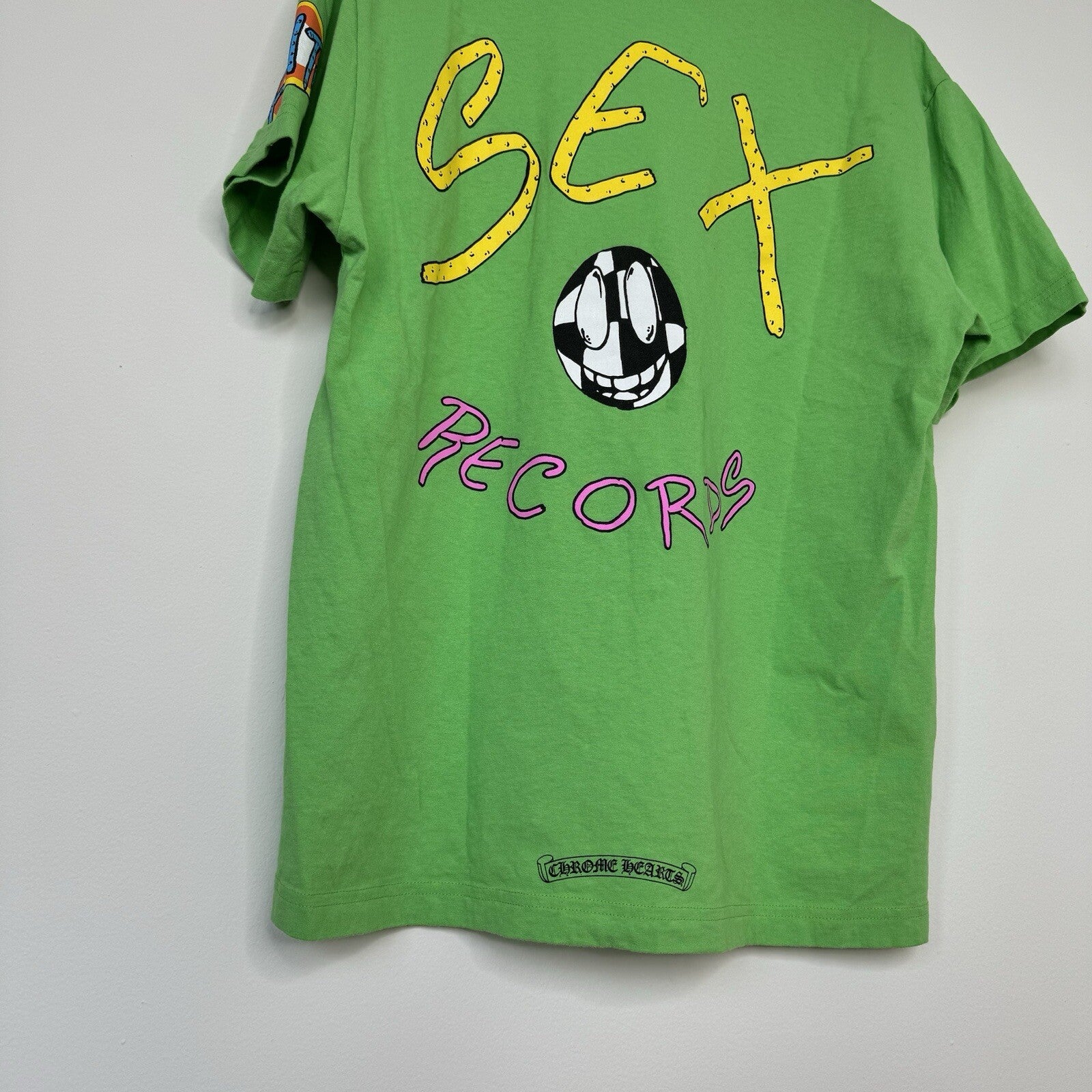 Chrome Hearts Matty Boy Sex Records Pocket Short Sleeve Tee 