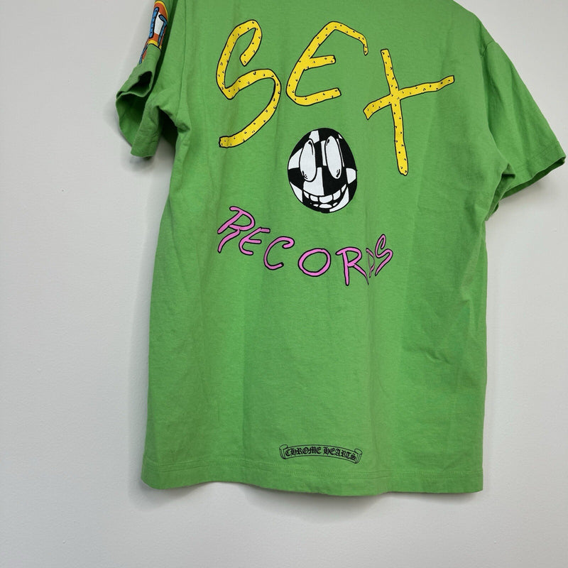 Chrome Hearts Matty Boy Sex Records Pocket Short Sleeve Tee 