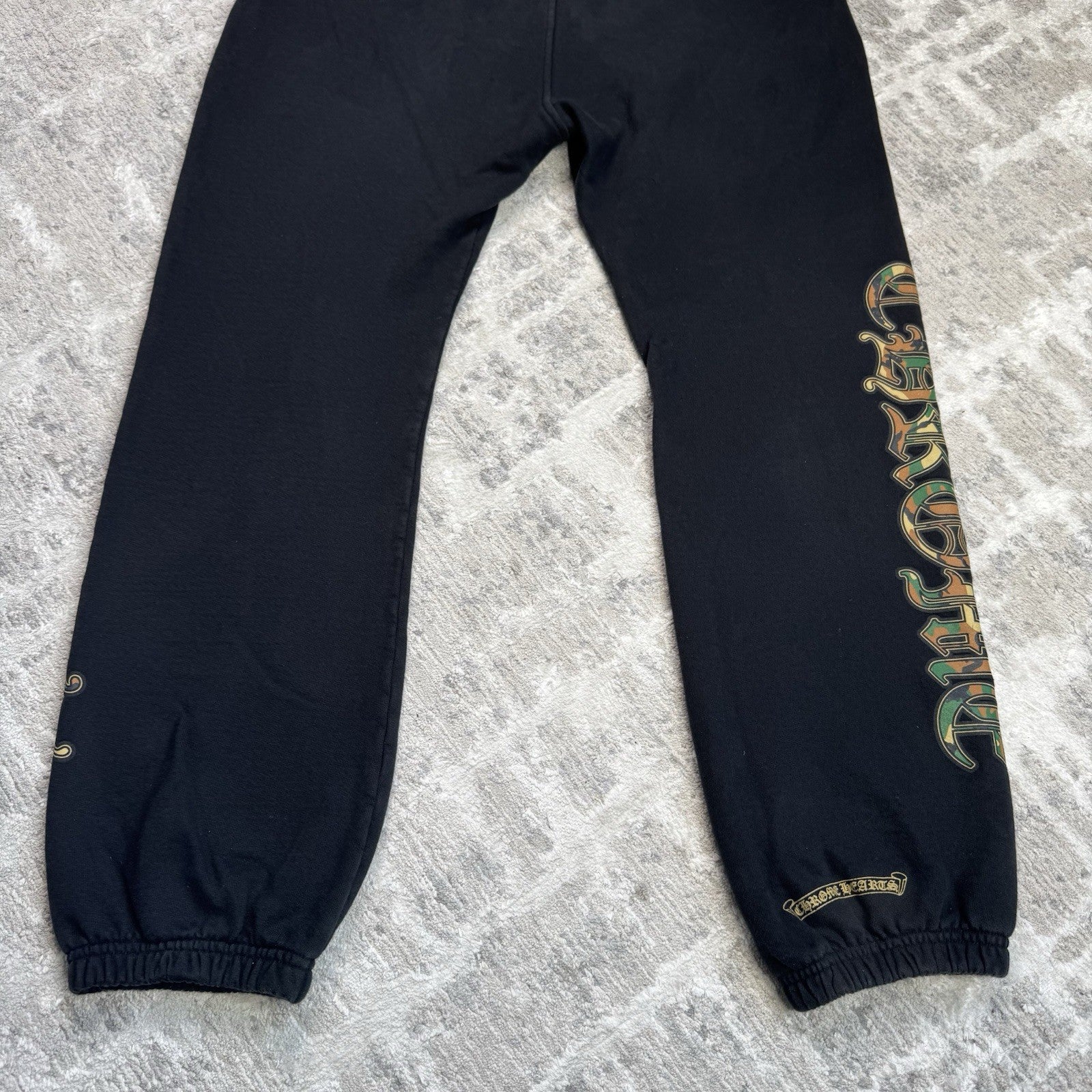 Chrome Hearts Camo Triple Cross Sweatpants 