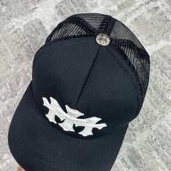 Chrome Hearts Cemetery Cross Patch Trucker Hat 