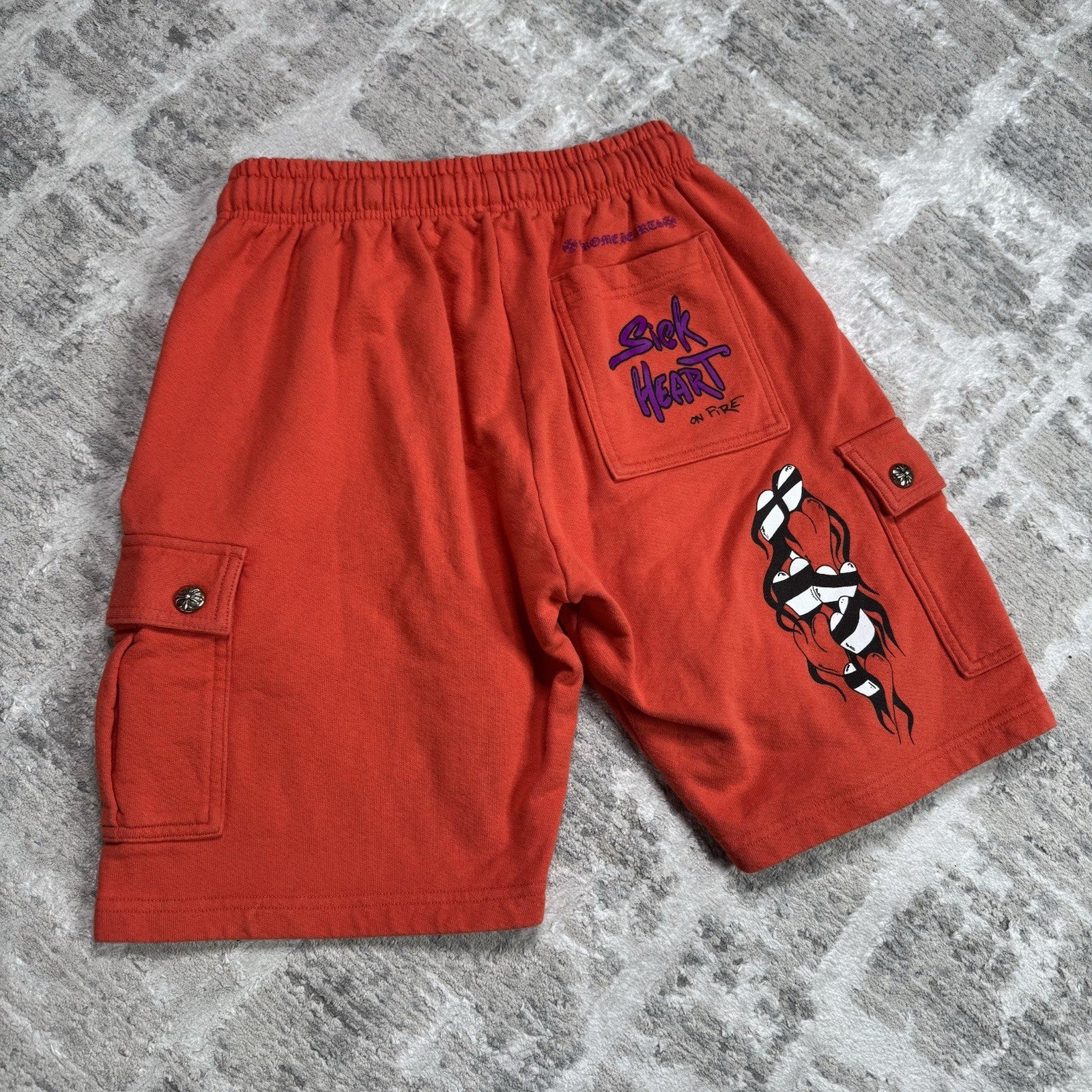 Chrome Hearts Matty Boy Sadistic Lipstick Sweatshorts 