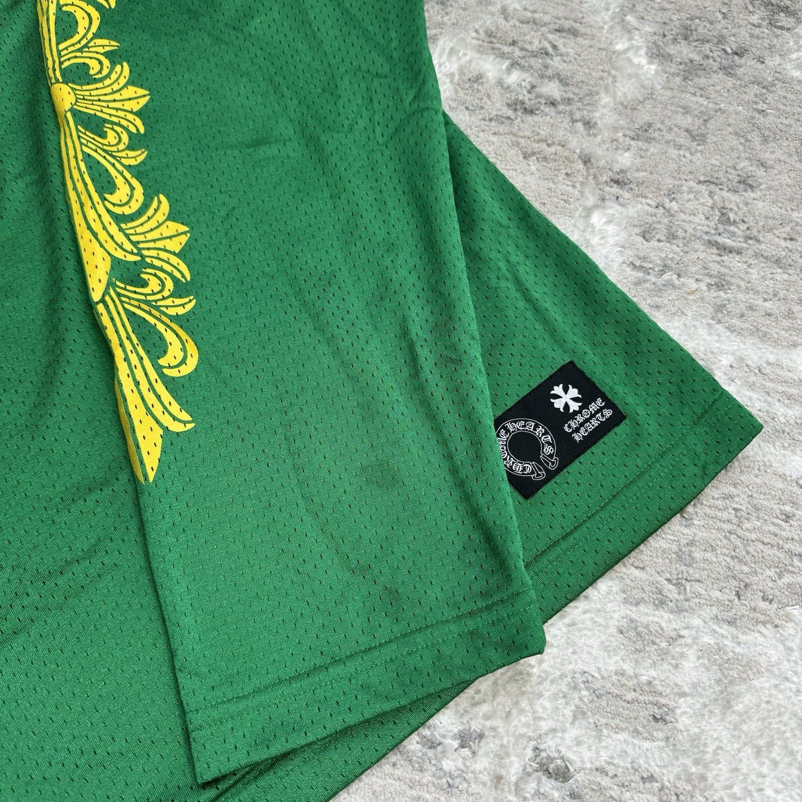 Chrome Hearts Mesh CH Long Sleeve Jersey 