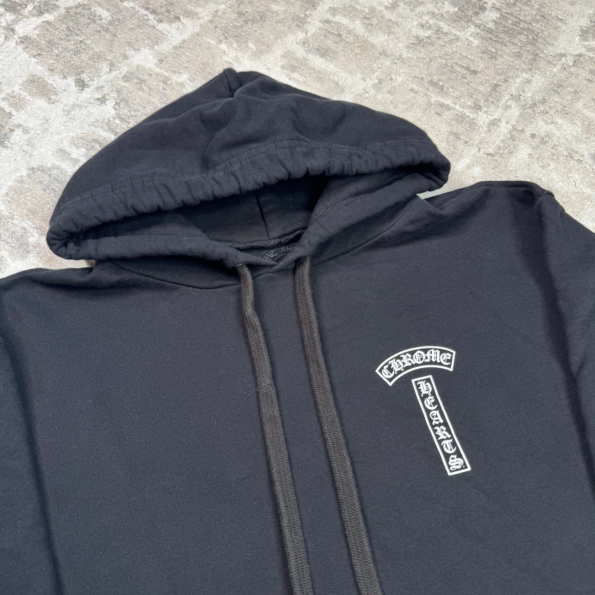 Chrome hearts t bar logo pullover hoodie - Million Dollar Streetwear