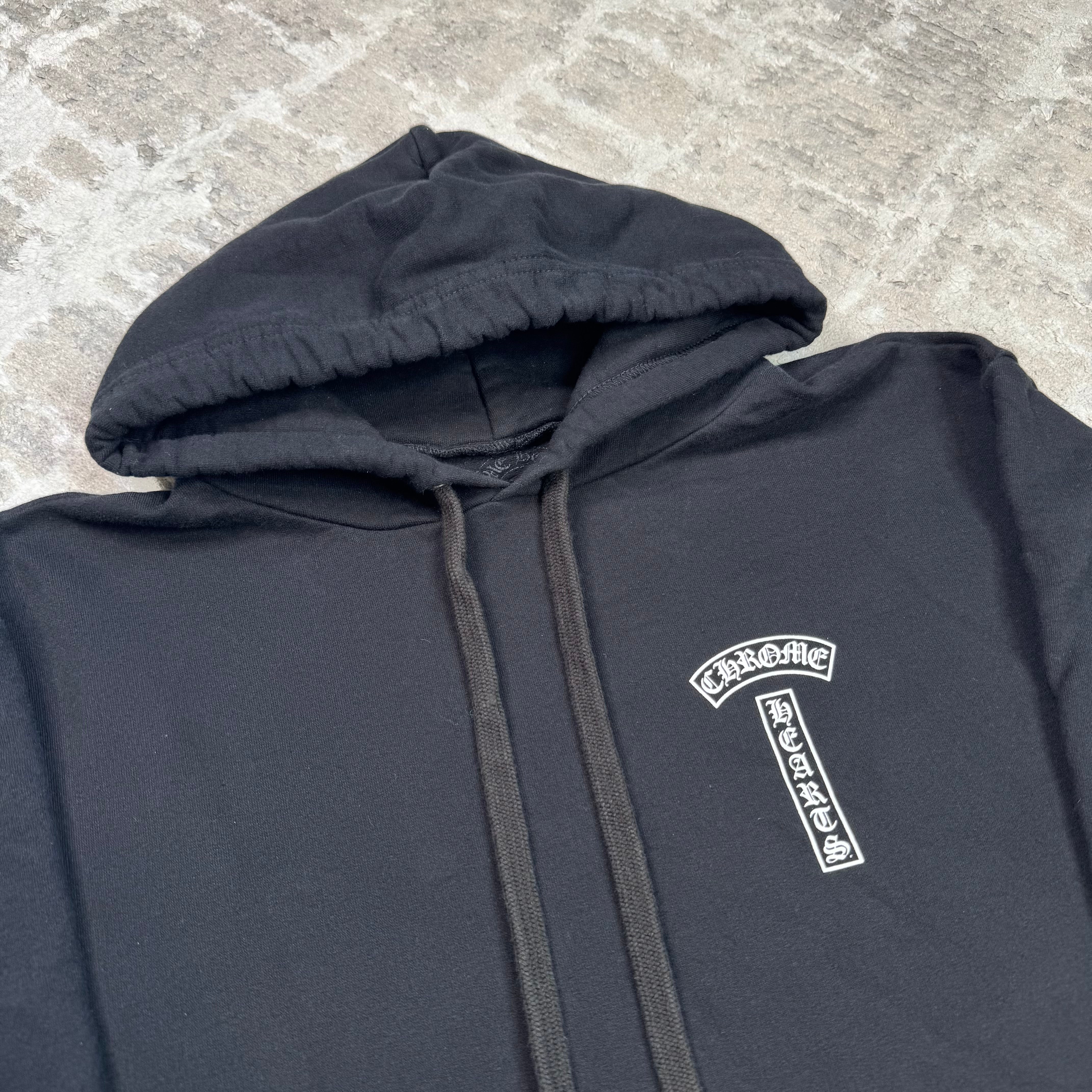 Chrome hearts t bar logo pullover hoodie - Million Dollar Streetwear