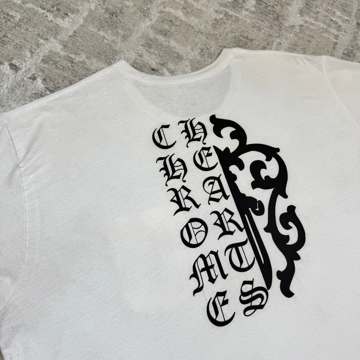 Chrome hearts dagger short sleeve tee shirt - Million Dollar Streetwear