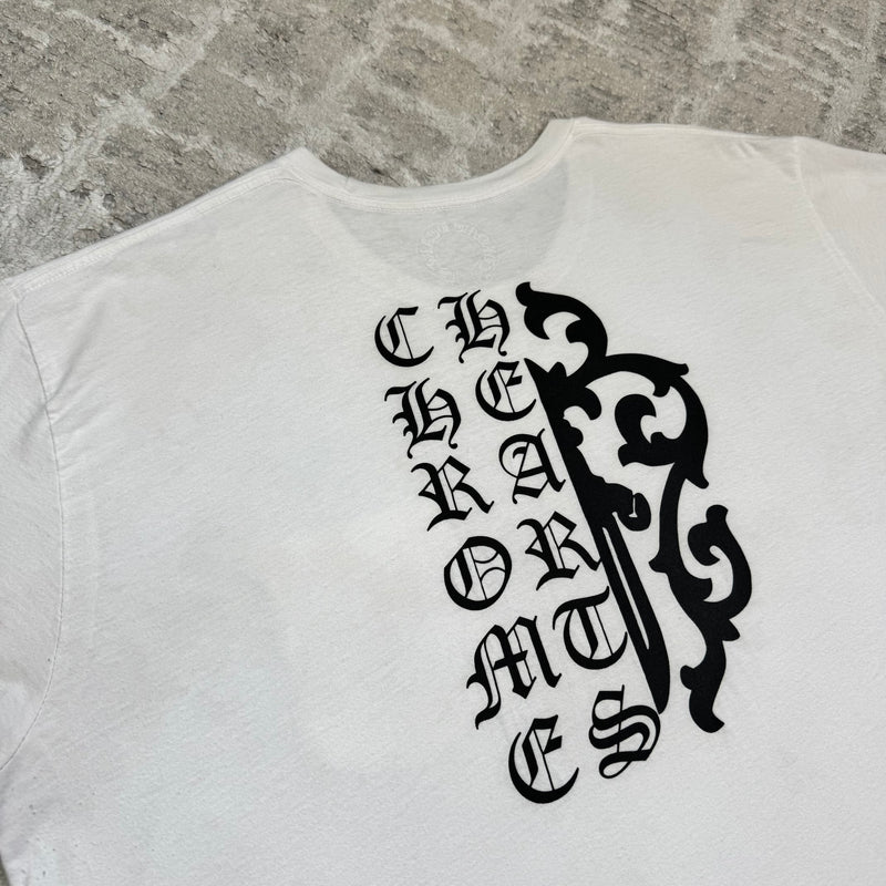 Chrome hearts dagger short sleeve tee shirt - Million Dollar Streetwear