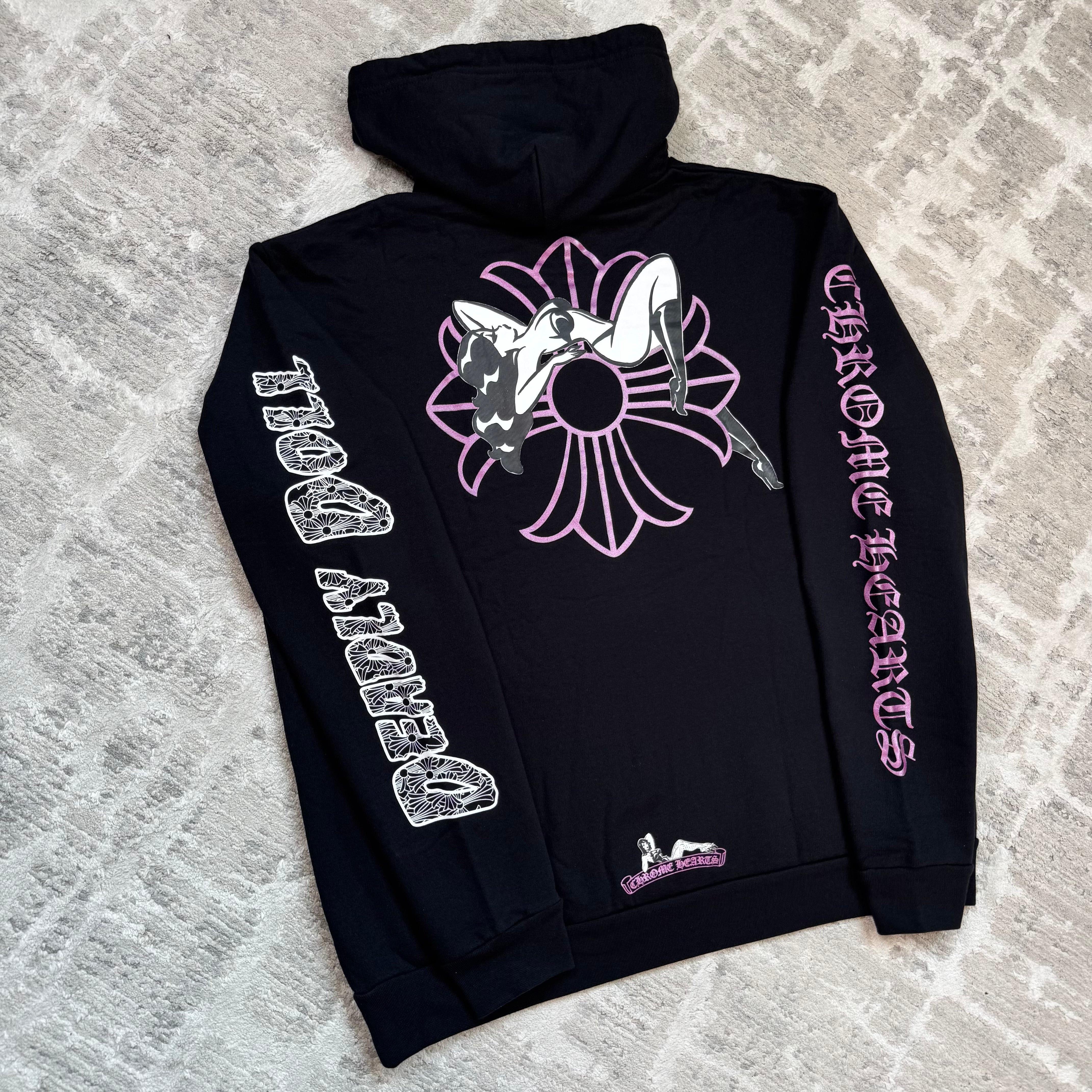 Chrome hearts deadly doll pullover hoodie