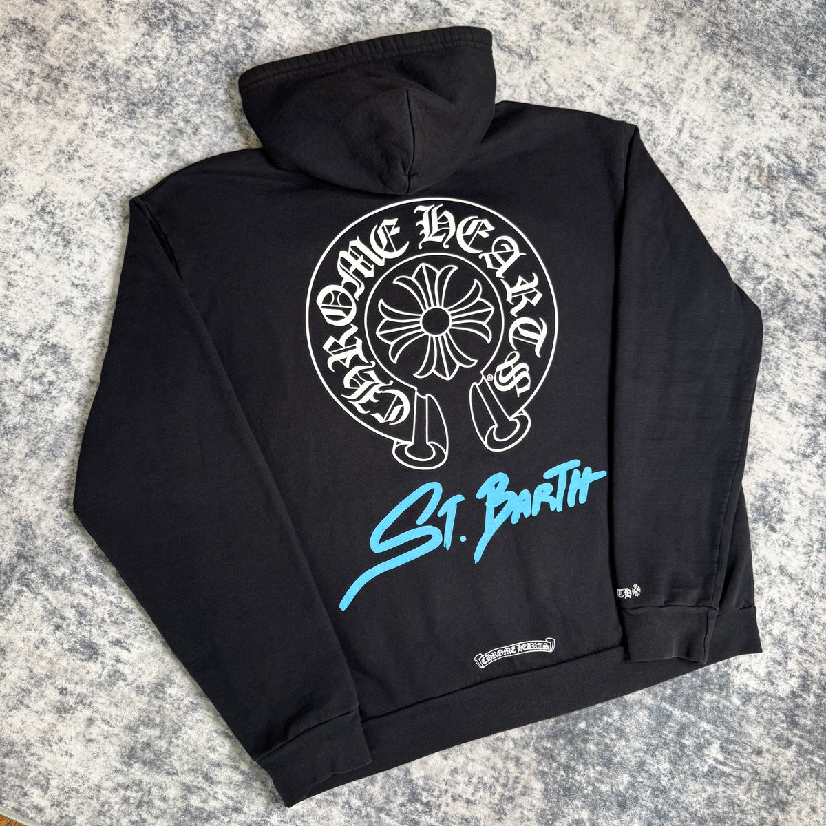 Chrome hearts st Barths horseshoe zip up hoodie - Million Dollar Streetwear