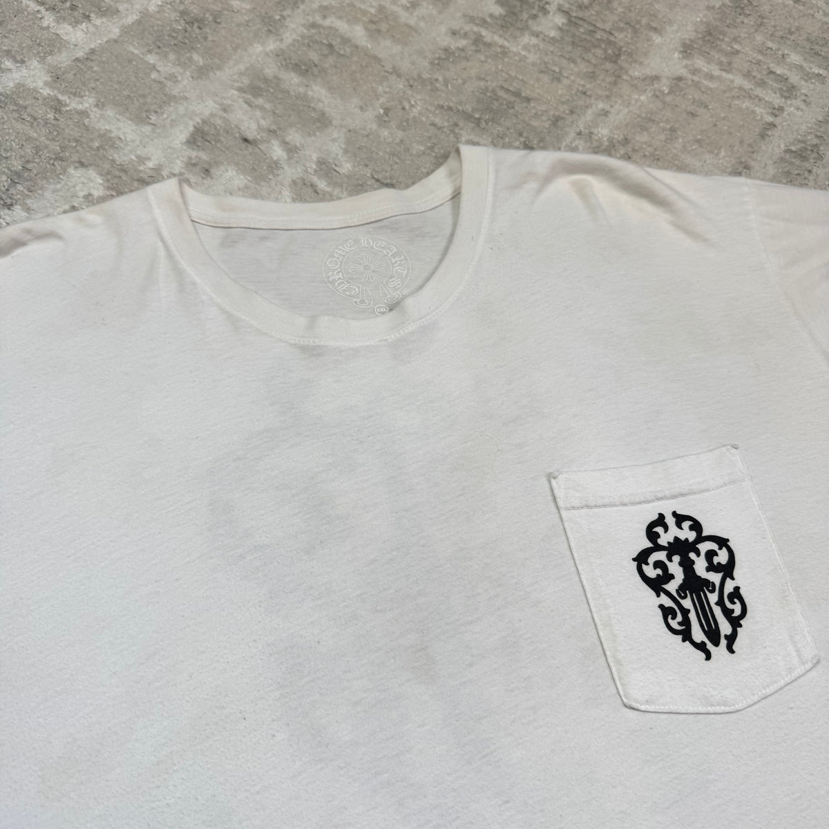 Chrome hearts dagger short sleeve tee shirt - Million Dollar Streetwear