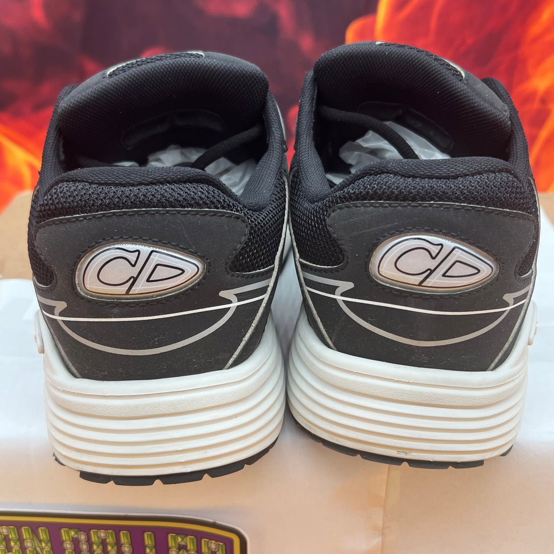 Dior b30 reflective sneaker ‘black’- 7M/40EU