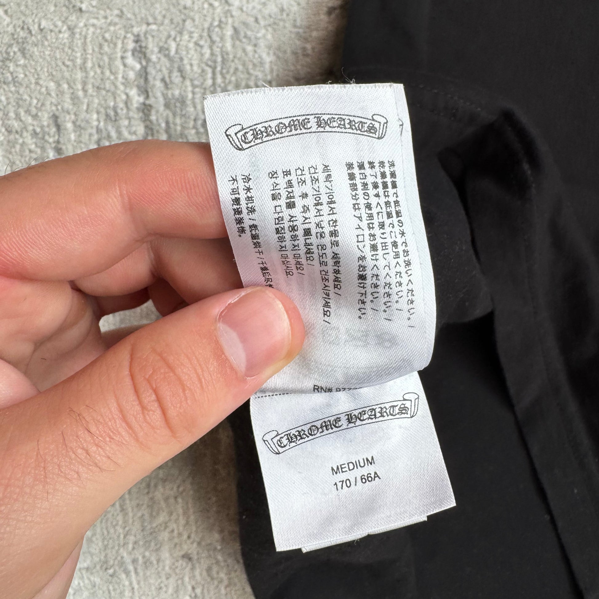 Chrome Hearts Neck Logo Long Sleeve Shirt — photo 10