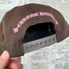 Chrome hearts baseball brown pink hat - Million Dollar Streetwear
