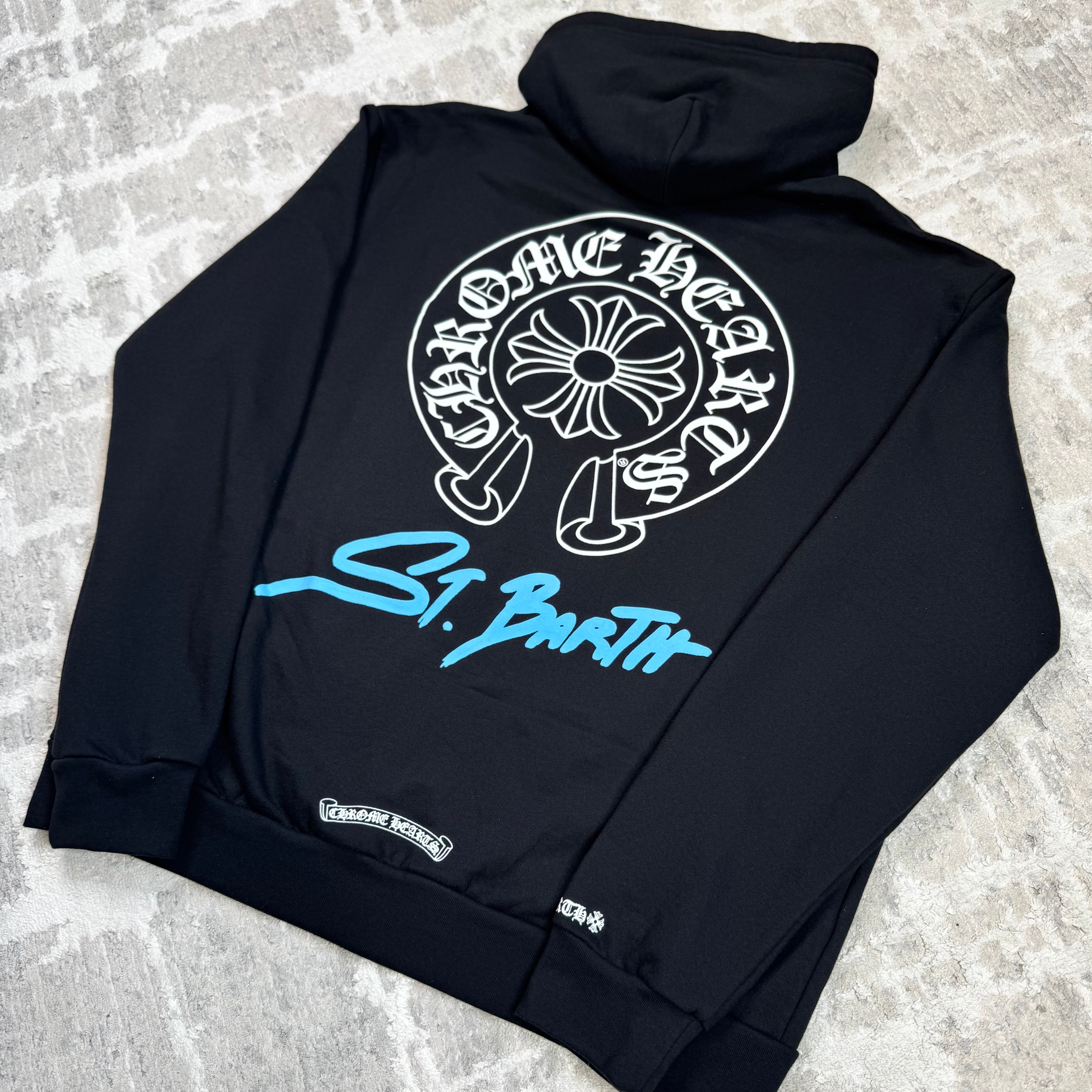 Chrome hearts st. Barths horseshoe zip up hoodie