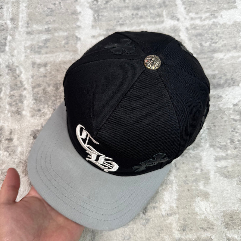 Chrome Hearts Cross Patch Baseball Hat — Black — photo 5