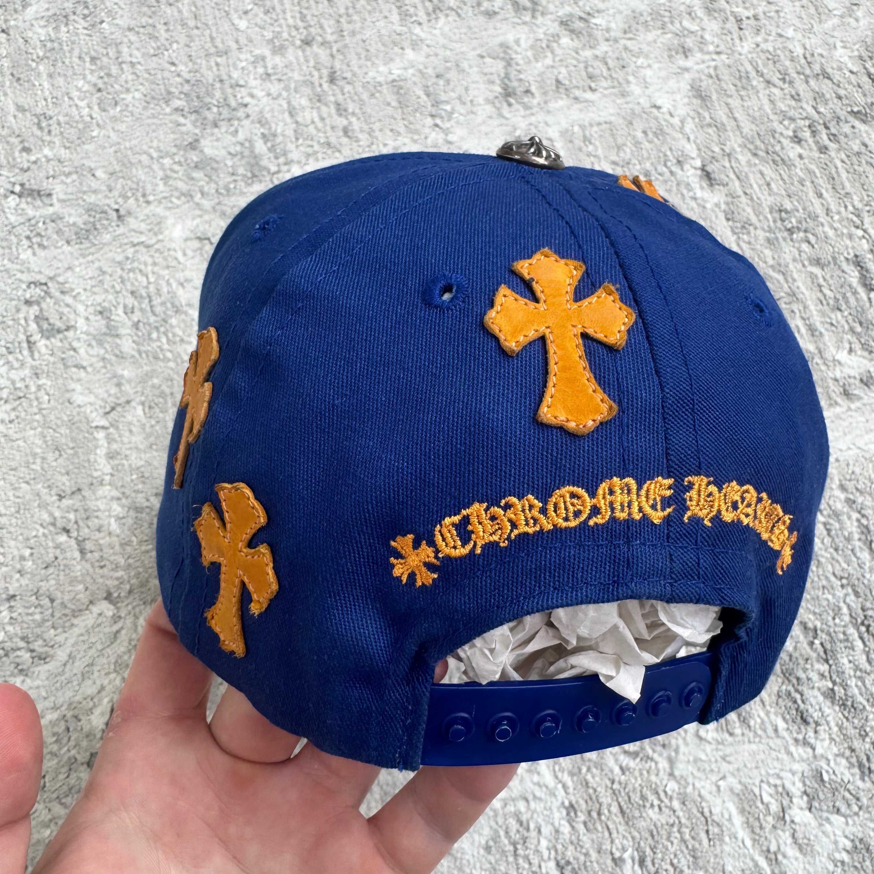 Chrome hearts cross patch baseball hat - Million Dollar Streetwear