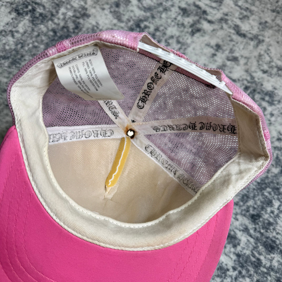 Chrome hearts horseshoe trucker hat - Million Dollar Streetwear