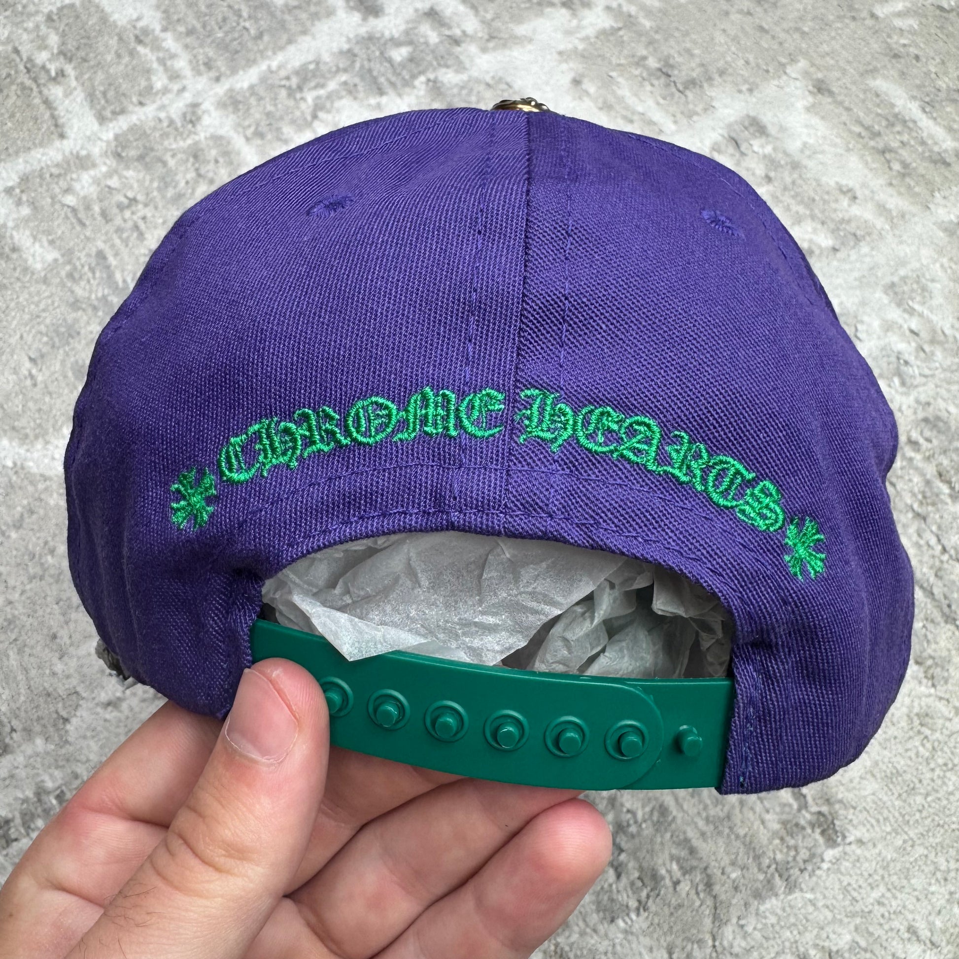 Chrome Hearts Baseball Hat — Purple & Green — photo 6