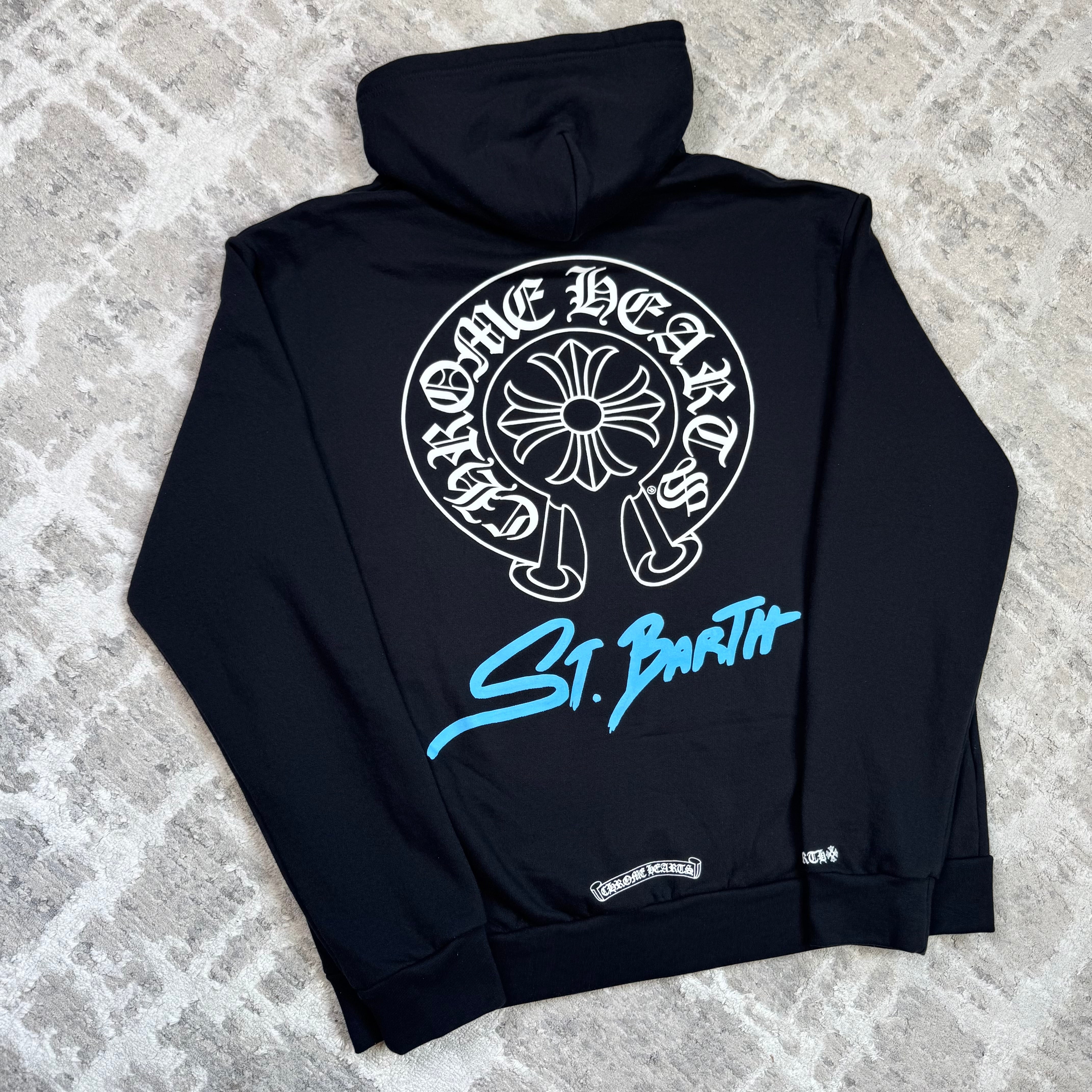 Chrome hearts st. Barths horseshoe zip up hoodie