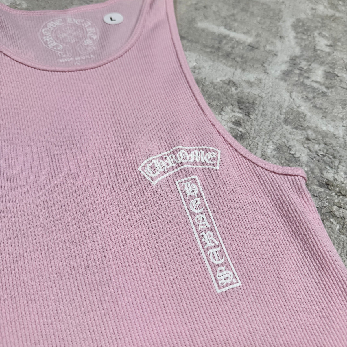 Chrome hearts cross tank top - Million Dollar Streetwear